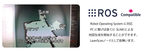 おうちLiDAR・ROS